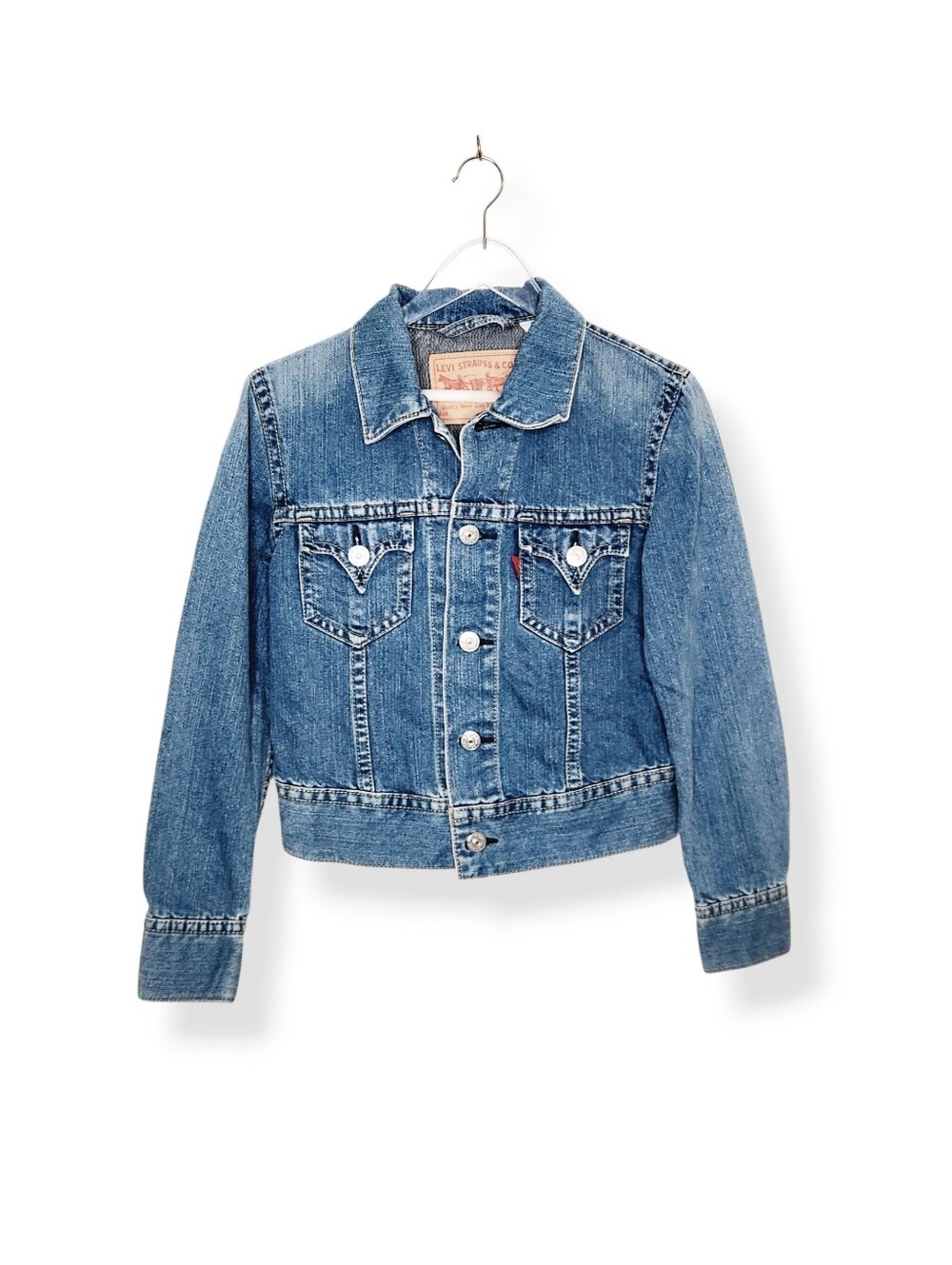 Levi Strauss & Co. Type 1 Iconic Denim Jean Jacket Y2K Women's Size Medium